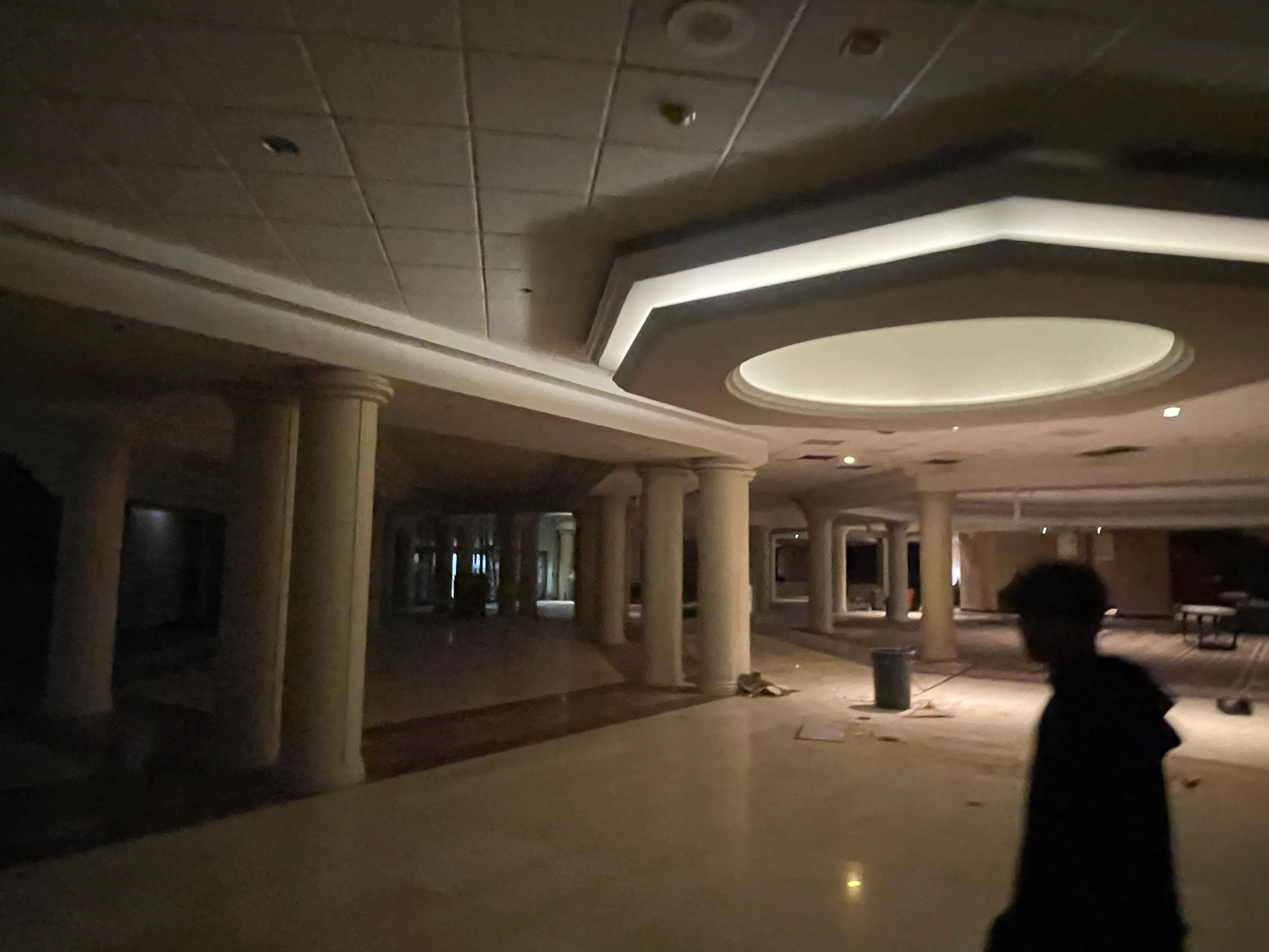 Atrium of hotel